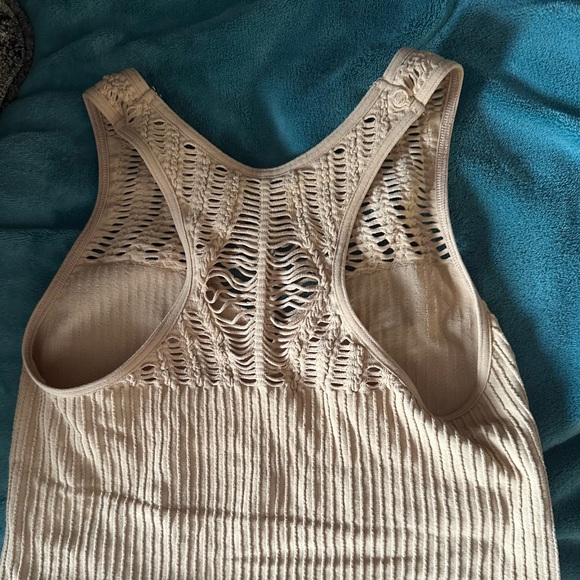 Free People Racerback Crop Top - Picture 2 of 3